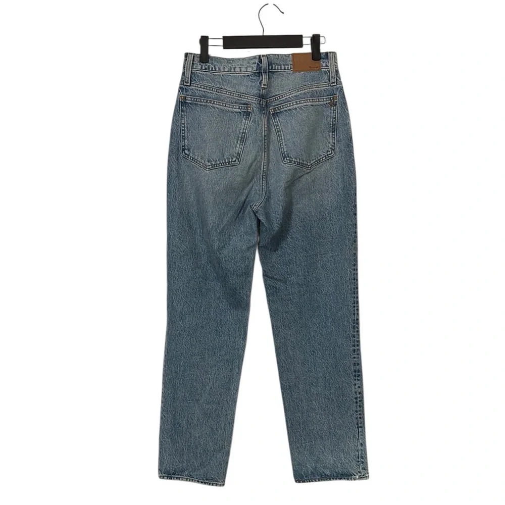 Madewell The Perfect Vintage Straight Jeans Size 26 Light Wash High Rise - Picture 2 of 8